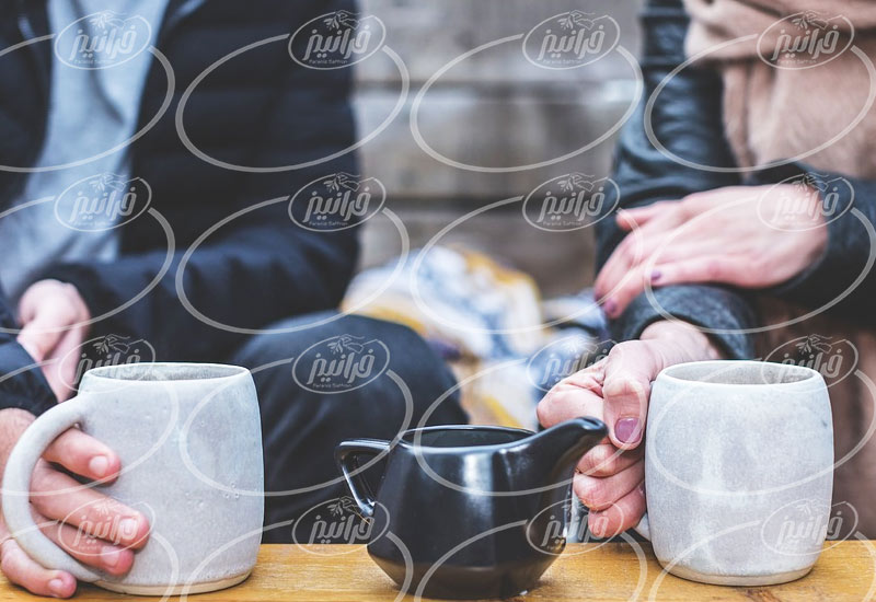 فروشنده چای زعفران قاشقی 16 عددی