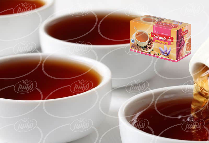 سفارش چای زعفران شاهسوند 20 عددی